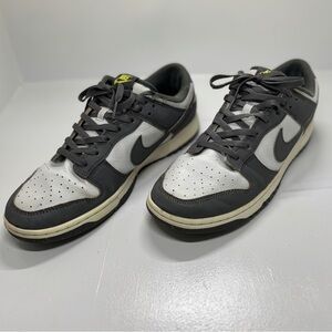 Men’s Nike dunk low gray and white size 11.5